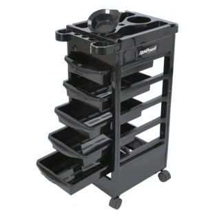 Frizerski voziček RickiParodi Eco črna