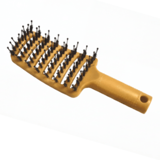 RickiParodi Ventbrush pravokotna mini konkavna krtača za lase