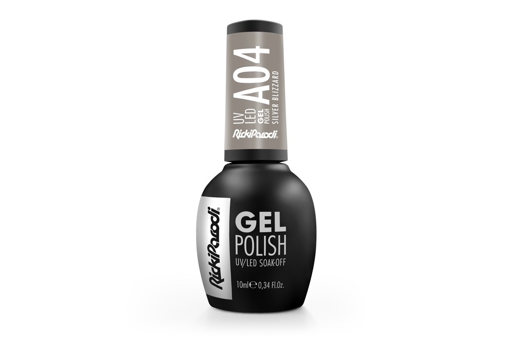 Gel lak RickiParodi Silver Blizzard A04 10 ml