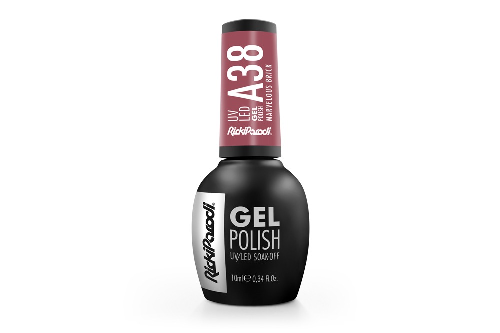 Gel lak RickiParodi Marvelous Brick A38 10 ml - slika 2