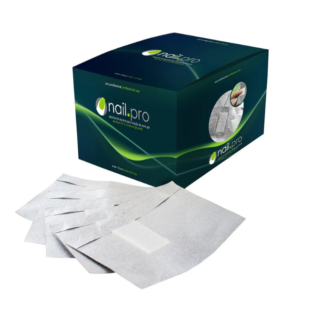 Aluminijasti ovitki za nohte z blazinicami RickiParodi, 100 kom